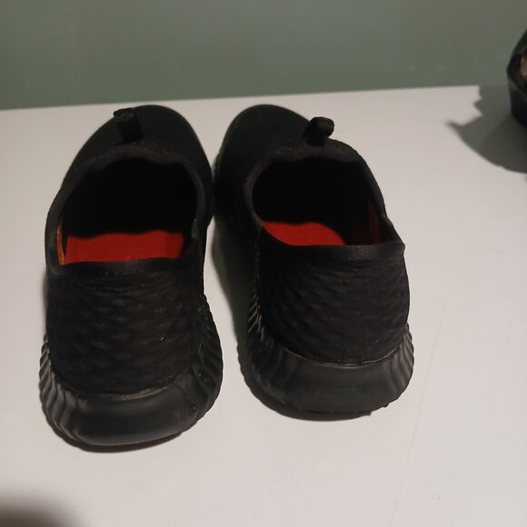 Skechers Black Slip-Resistant Hands-Free Slip-ins, Size 6.5, Wide-Fit - Picture 3 of 11